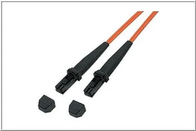 Good Connections LWL Duplex Kabel, OM1, 1x MT-RJ Stecker/1x MT-RJ Stecker, 20m, orange
