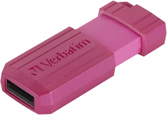 Verbatim Store 'n' Go PinStripe 32GB Hot Pink, USB-A, USB 2.0
