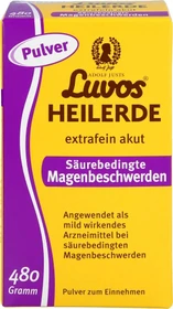 Luvos Heilerde extrafein akut Säurebedingte Magenbeschwerden Pulver, 480g