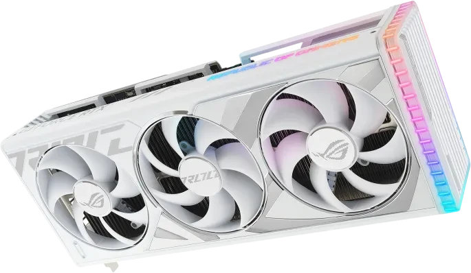 ASUS ROG Strix GeForce RTX 4080 SUPER White, ROG-STRIX-RTX4080S-16G-WHITE, 16GB GDDR6X, 2x HDMI, 3x DP