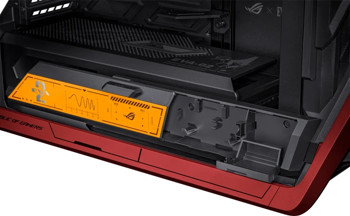 ASUS ROG Hyperion GR701 EVA-02 Edition, Glasfenster