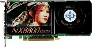 MSI GeForce 8800 GTS 512, NX8800GTS-T2D512E, 512MB DDR3, 2x DVI, S-Video