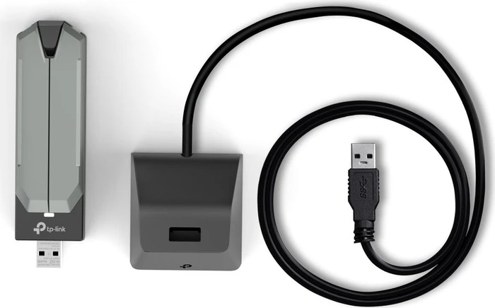 TP-Link Wi-Fi 7 BE6500, 2.4GHz/5GHz/6GHz WLAN, USB-A 3.0 [Stecker]