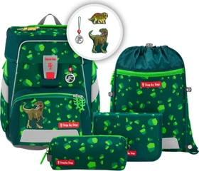 Step by Step Space Dino Targo Schulrucksack-Set, 5-tlg.