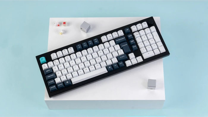 Keychron Q5 Max, Carbon Black, 96%, LEDs RGB, hot-swap, Gateron Jupiter BROWN, USB/Bluetooth, DE