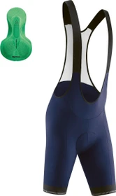 Gonso Sitivo Bib Fahrradhose kurz etheral blue/brightgreen (Herren)