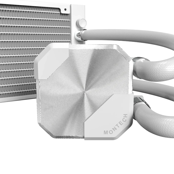 Montech HyperFlow Silent 360 White, weiß