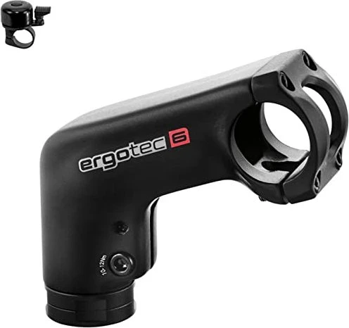 Ergotec Barracuda 31.8mm/28.6mm Vorbau 90mm schwarz