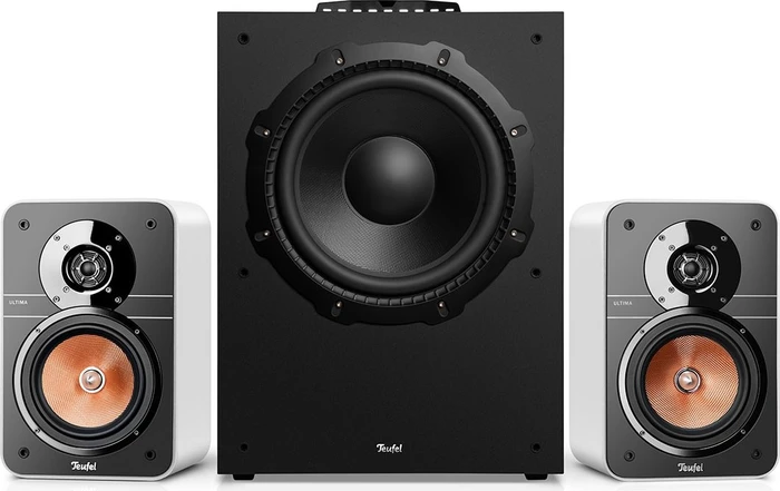 Teufel Ultima 20 Concept Power Edition 2.1-Set weiß