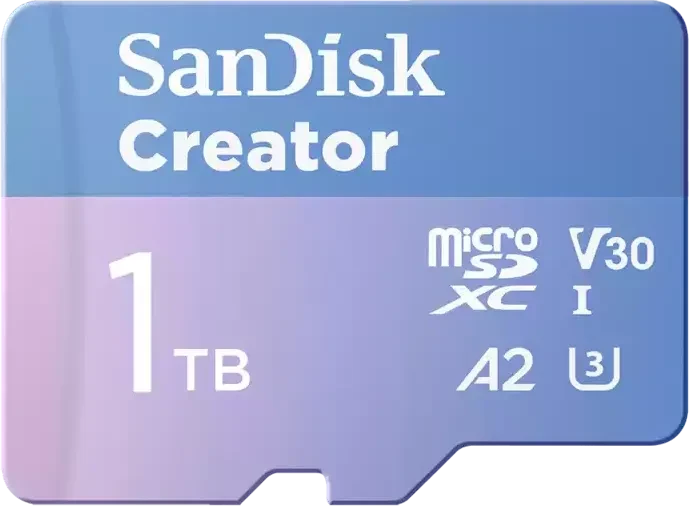 SanDisk Creator R190/W130 1TB Kit, UHS-I U3, A2, Class 10
