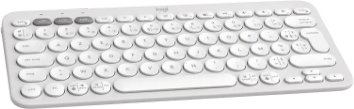 Logitech K380s Pebble Keys 2, weiß, Logi Bolt, USB/Bluetooth, FR