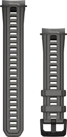 Garmin Ersatzarmband 22mm Silikon für Instinct E 45mm charcoal