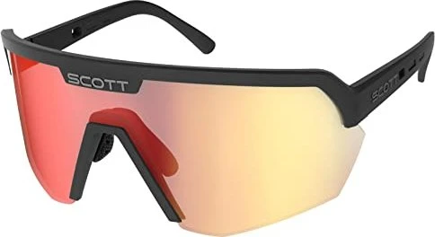 Scott Sport Shield black/red chrome