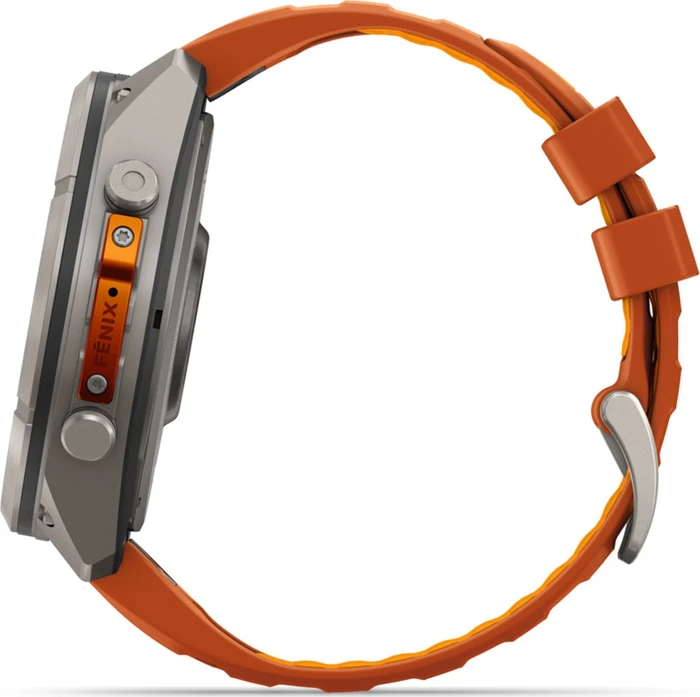 Garmin Fenix 9 Pro inReach 51mm titanium/autumn orange-spark orange
