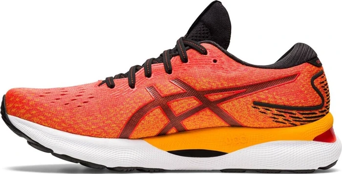 Asics Gel-Nimbus 24 cherry tomato/black (Herren)