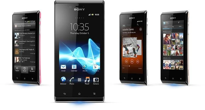 Sony Xperia J gold