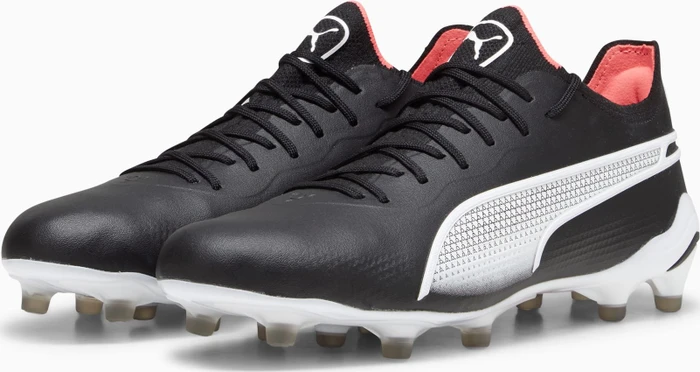 Puma King Ultimate FG/AG puma black/puma white/fire orchid