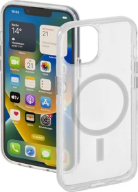 Hama Cover MagCase Safety für Apple iPhone 14 Plus transparent