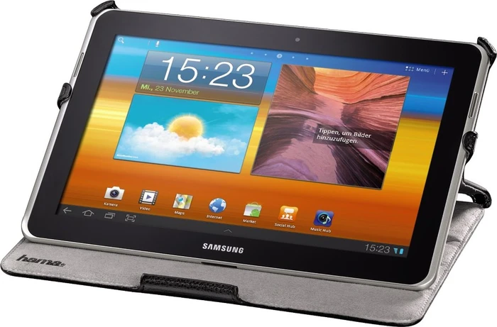 Hama Slim Schutzhülle für Samsung Galaxy Tab 10.1 schwarz