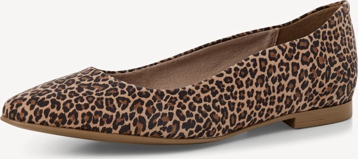 Tamaris Leder Ballerina braun (Damen)