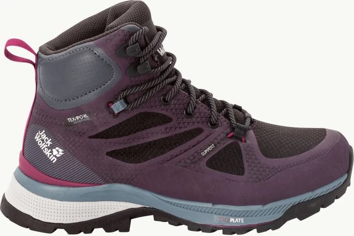 Jack Wolfskin Force Striker Texapore Mid violett/grau (Damen)