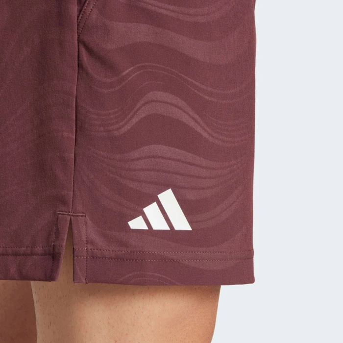 adidas Tennis Pro Climacool 7" ERgo Hose kurz aurora ruby (Herren)