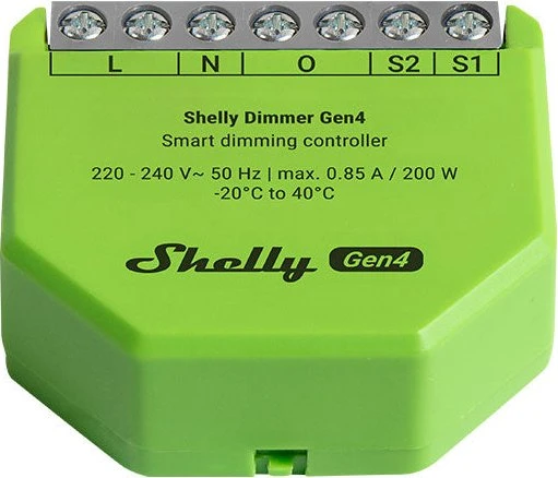 Shelly Dimmer Gen4, Dimmaktor