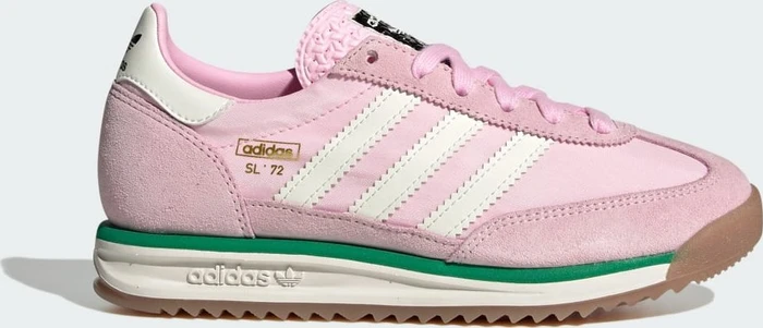 adidas SL 72 RS clear pink/off white/court green (Junior)
