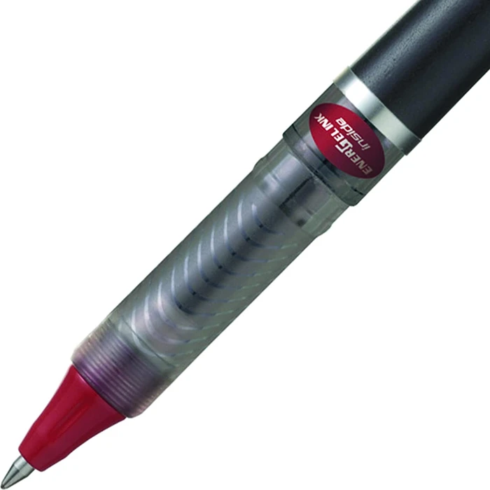 Pentel EnerGel Tradio Black BL117A Gelroller schwarz, 12er-Pack
