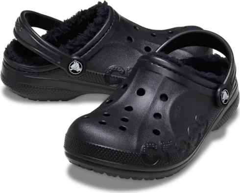 Crocs Baya Lined Clog schwarz (Junior)