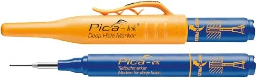 Pica-Marker Ink Tieflochmarker blau, Köcheretui
