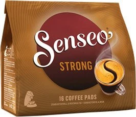 Douwe Egberts Senseo Strong Kaffeepads, 160 Stück (10x 16 Stück)