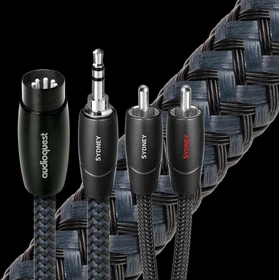 Audioquest Sydney Composite Audio Kabel 5m schwarz