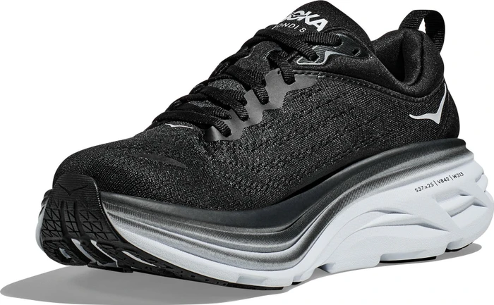 Hoka Bondi 8 schwarz/weiß (Herren) (1123202-BWHT)