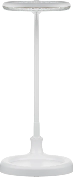 Wentronic Goobay LED-Stand-/Klemm-Lupenleuchte, 6W, 1.75x, 3 Dioptrien weiß