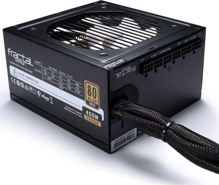 Fractal Design Edison M 450W, ATX 2.4