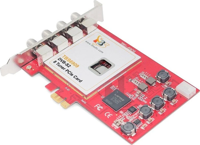 TBS DVB-S2/-S Octa-Tuner, PCIe x1