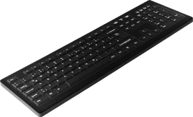 Contour Design Active Key desinfizierbare Funktastatur, schwarz, USB, DE (AK-C8100F-FU1-B/GE)