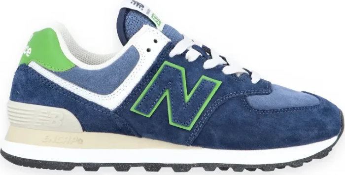 New Balance 574 navy/alpine green