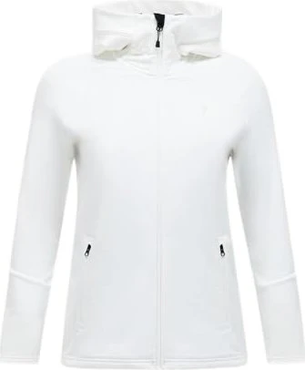 Peak Performance Rider Essentials Midlayer Zip Hood Jacke offwhite (Damen)
