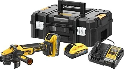 DeWalt DCG409H2T 18V XR Akku-Winkelschleifer inkl. Koffer + 2 Akkus 5.0Ah