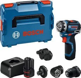 Bosch Professional PRO GSR 12V-32 FC HEAVY DUTY Akku-Bohrschrauber inkl. L-Boxx + 2 Akkus 2.0Ah