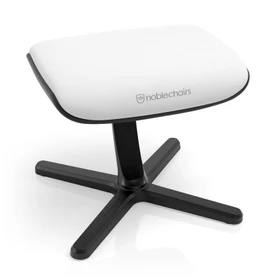 noblechairs Footrest 2 - White Edition Fußablage, weiß/schwarz