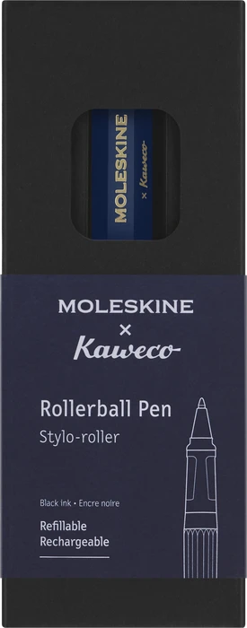 Moleskine x Kaweco 0.7mm Gelroller (Mine) saphirblau, Etui