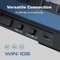 Ducky OK-M-75, Black and Blue, KKT Red Wine Linear, USB/Bluetooth, DE Vorschaubild