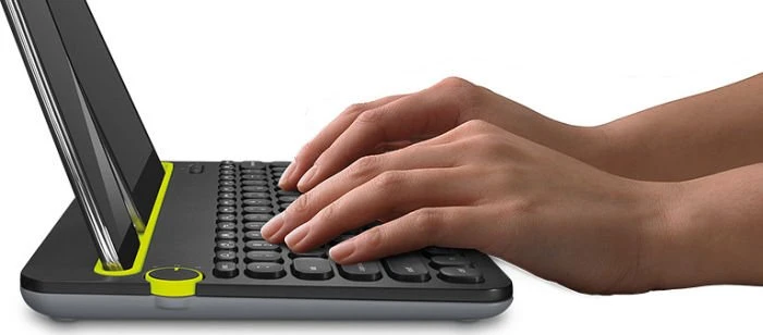 Logitech K480 Multi-Device Keyboard schwarz, Bluetooth, DE