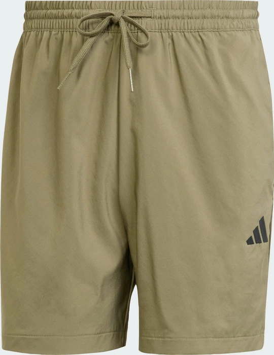 adidas Essential Small Logo Chelsea Hose kurz olive strata/black (Herren)