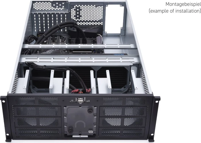 Alphacool ES 4U 3x120mm Halterung für Radiatoren