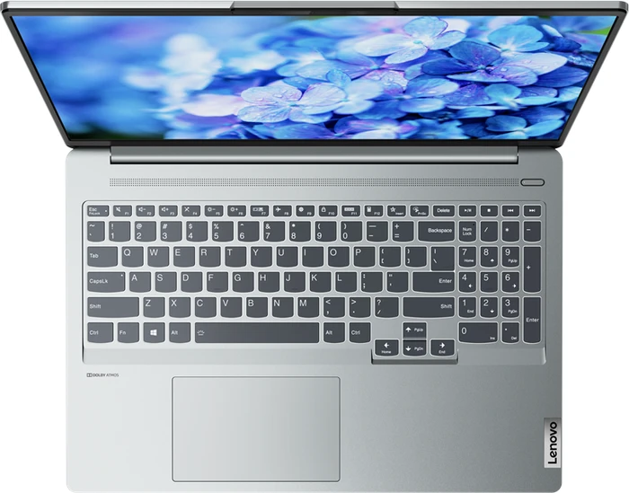 Lenovo IdeaPad 5 Pro 16IHU6, Cloud Grey, Core i5-11300H, 16GB RAM, 512GB SSD, GeForce MX450, DE
