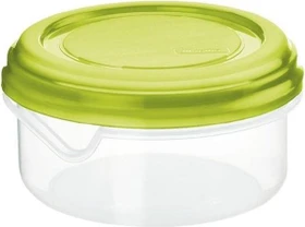 Rotho Rondo Kühlschrankdose Aufbewahrungsbehälter flach 400ml horizontblau